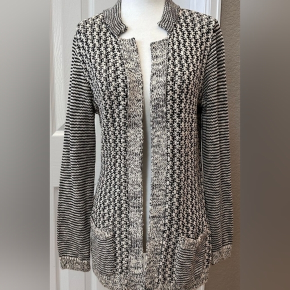 Market & Spruce Knit Open Cardigan Medium - Picture 1 of 5